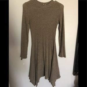 Charlotte Rousse Long Sleeve Sweater Dress Size S